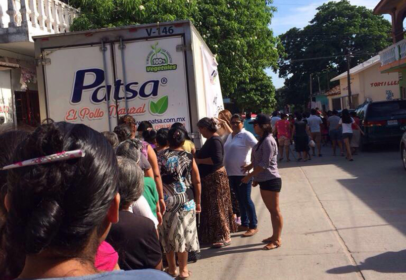 Empresas foráneas  se suman con entrega de víveres en el Istmo | El Imparcial de Oaxaca