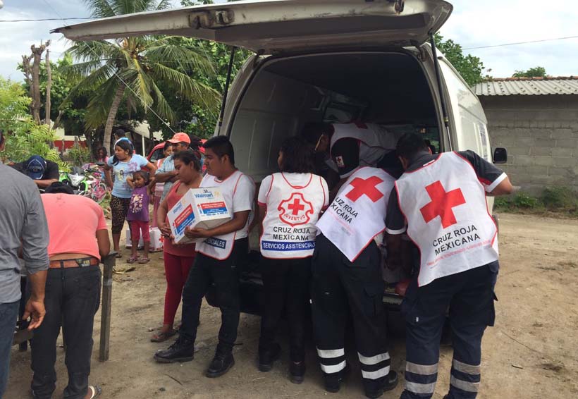 En Oaxaca, víveres se guardan “temporalmente” en bodegas, aclara la Cruz Roja | El Imparcial de Oaxaca
