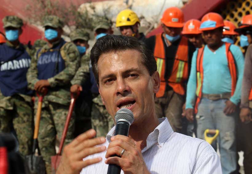 Anuncia EPN etapa de reconstrucción en la zona del Istmo de Oaxaca