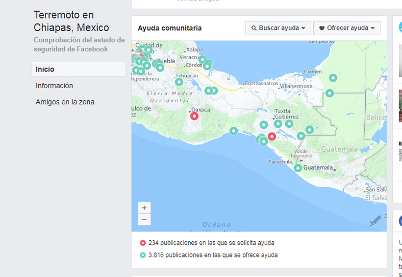 Usuarios de Facebook pueden avisar a sus contactos si se encuentran en buen estado | El Imparcial de Oaxaca