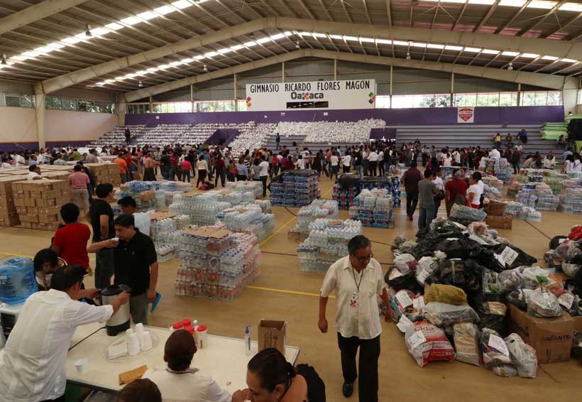 Cruz Roja y DIF de Oaxaca estatal siguen recibiendo ayuda | El Imparcial de Oaxaca