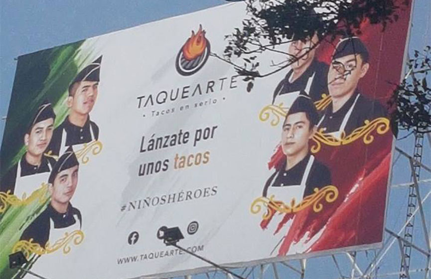 “Convierten” a taqueros en Niños héroes patrios y se vuelve viral | El Imparcial de Oaxaca
