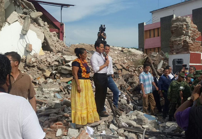 Terremoto destruye Juchitán, Oaxaca