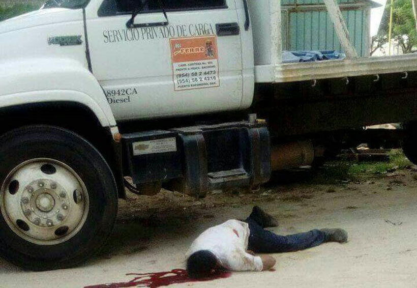 Asesinan a balazos mecánico en Río Grande, Oaxaca | El Imparcial de Oaxaca