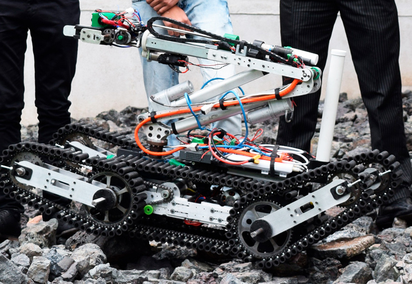 Ixnamiki Olinki, el robot que intentará ayudar en rescates tras el sismo | El Imparcial de Oaxaca