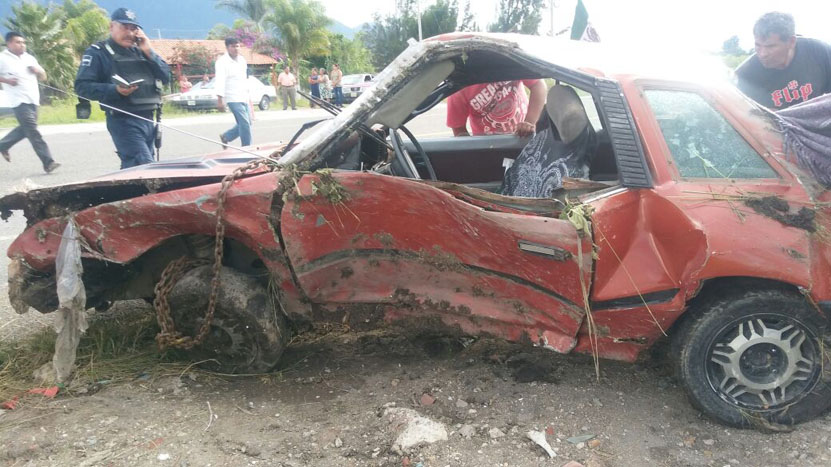 Carambola deja seis lesionados en Tlacolula, Oaxaca | El Imparcial de Oaxaca