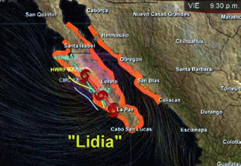 ‘Lidia’ azota Los Cabos | El Imparcial de Oaxaca