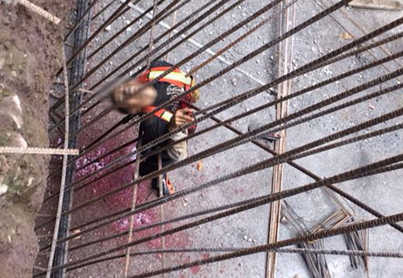 Horrible muerte tuvo un albañil