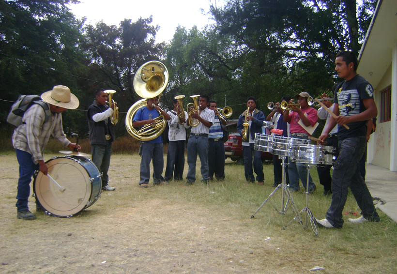 50 años de la banda de música de viento en Tecolotitlán, Oaxaca