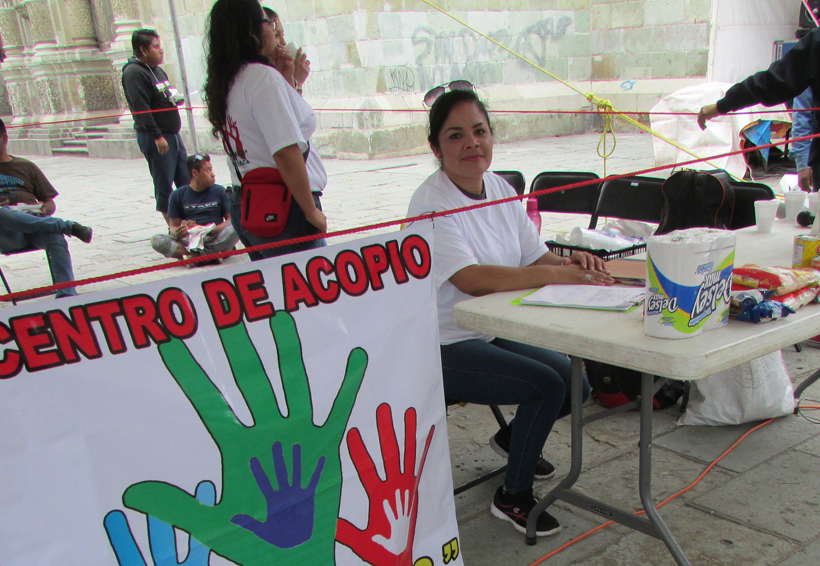 En Oaxaca recolectan víveres para los damnificados del sismo | El Imparcial de Oaxaca