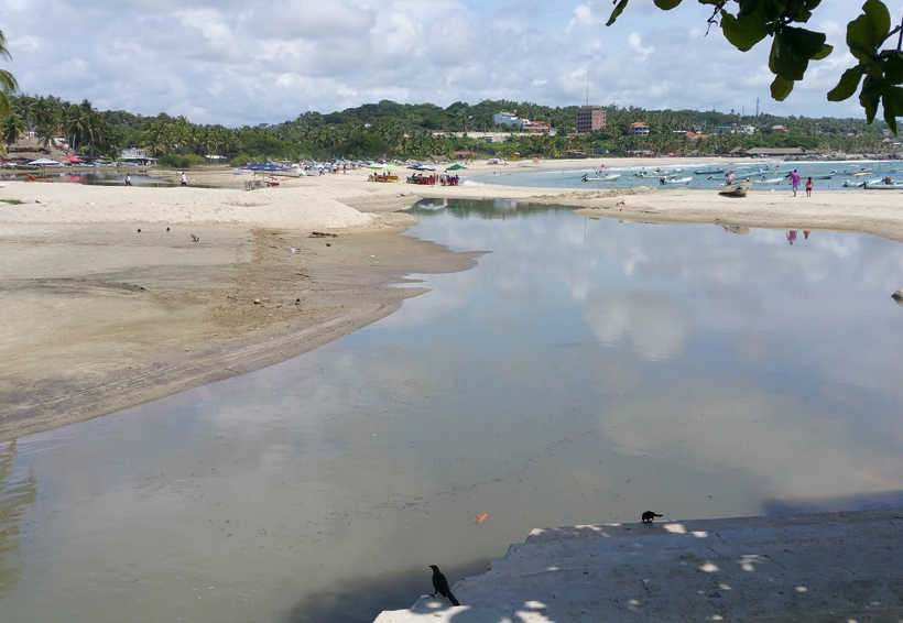 Video: Contaminan la bahía de Puerto Escondido de forma deliberada