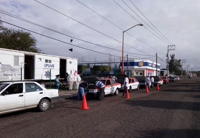 Continúa el registro de  vehículos en Huajuapan, Oaxaca | El Imparcial de Oaxaca