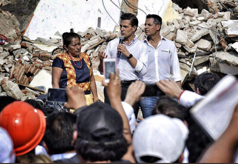 Declara Peña Nieto luto nacional por Juchitán | El Imparcial de Oaxaca