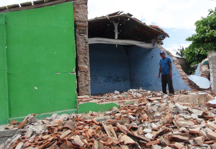 El infierno también está en Ixtaltepec, un desastre
