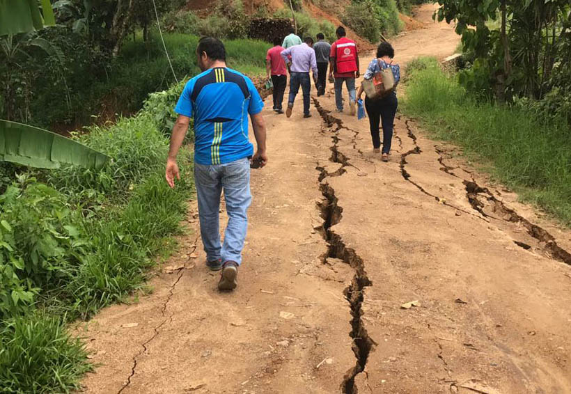 Más de 12 mil viviendas dañadas por el terremoto en la Costa de Oaxaca