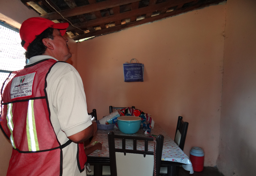 Daños menores en la Costa Chica de Oaxaca