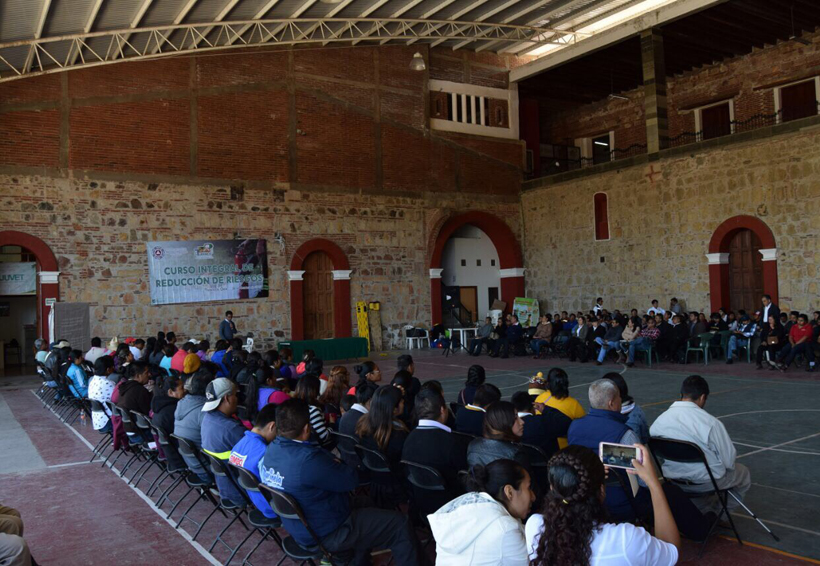 Realizan reunión de Protección Civil en Tlaxiaco, Oaxaca