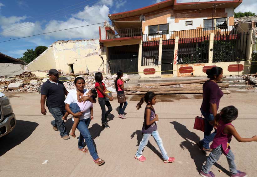 “Sismos exhiben decadencia de políticos” en Oaxaca | El Imparcial de Oaxaca