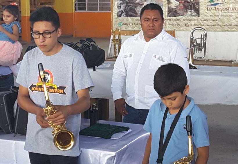 En San Marcos Arteaga nace la Banda Sinfónica Municipal