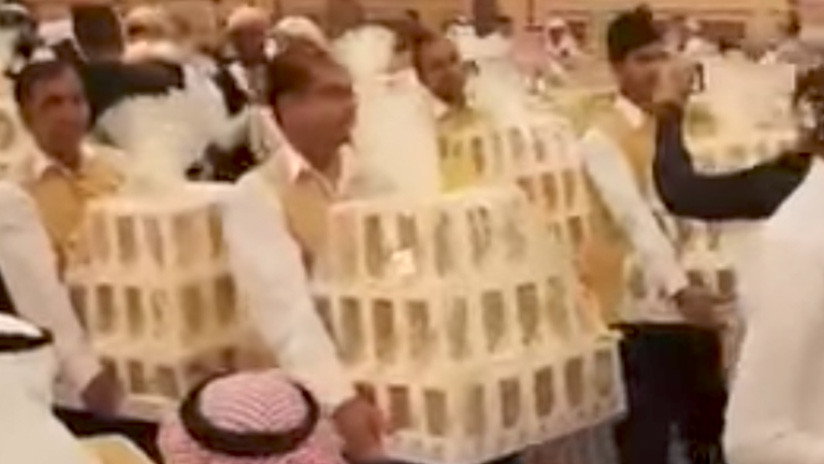 Un ‘mar de iPhone 8’ inunda una boda en Arabia Saudita | El Imparcial de Oaxaca
