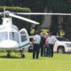 Emilio Gamboa usa helicóptero de la Fuerza Aérea para ir a jugar golf