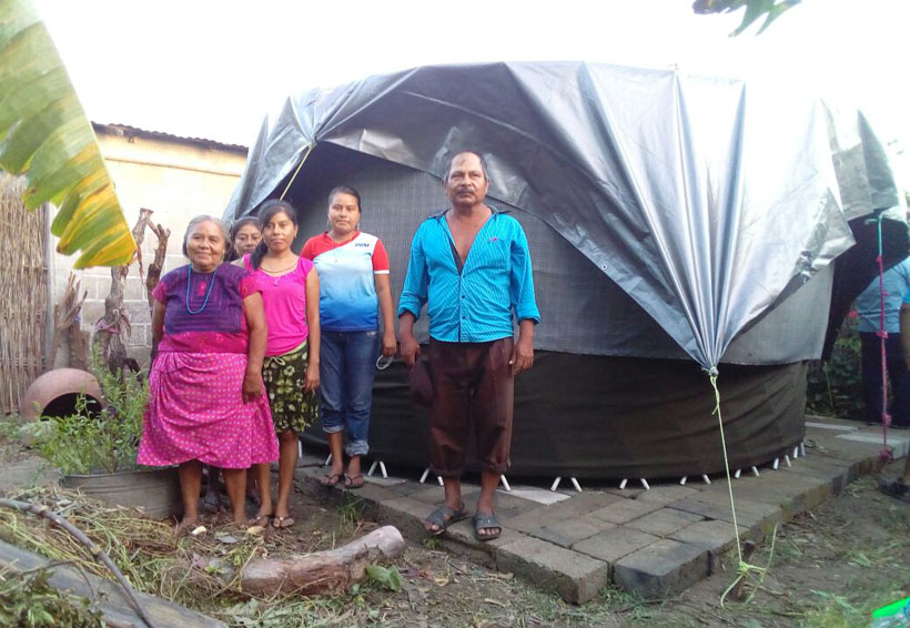 Preparan yurtas en el Istmo de Oaxaca