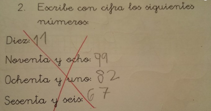 La RAE interviene en una polémica propiciada por la curiosa respuesta de un niño en un examen de matemáticas | El Imparcial de Oaxaca