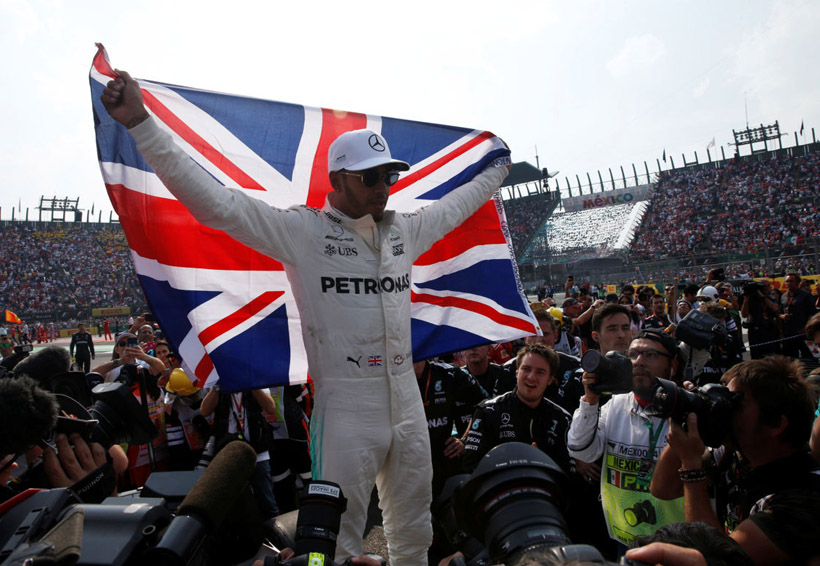 Lewis Hamilton se consagra campeón mundial de la F1 por cuarta ocasión | El Imparcial de Oaxaca