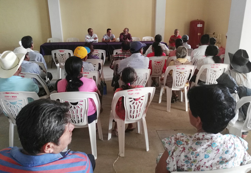 Incentivan a cafetaleros de la Costa de Oaxaca con pólizas de seguros