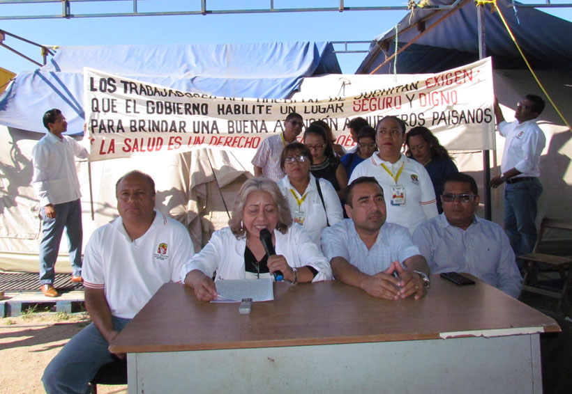 Exigen un lugar digno para hospital en Juchitán, Oaxaca | El Imparcial de Oaxaca