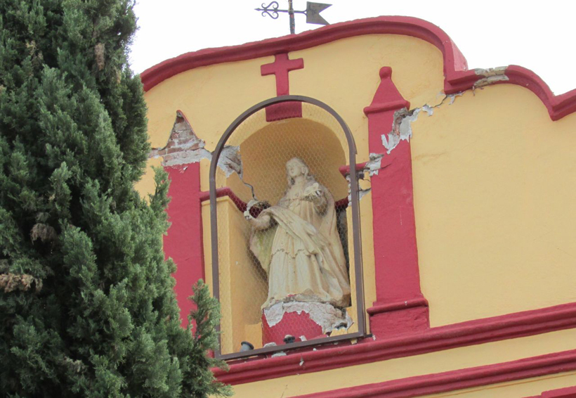 Cierran templo católico de  Santa Lucía del Camino, Oaxaca