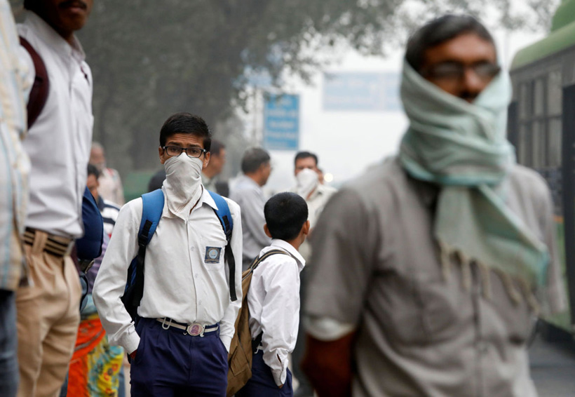 Cierran escuelas por alta contaminación en Nueva Delhi | El Imparcial de Oaxaca