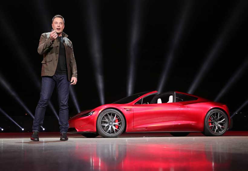 Elon Musk  presenta el nuevo Tesla Roadster | El Imparcial de Oaxaca