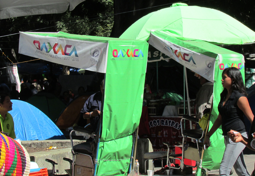 Decaen las ventas en Oaxaca por plantones