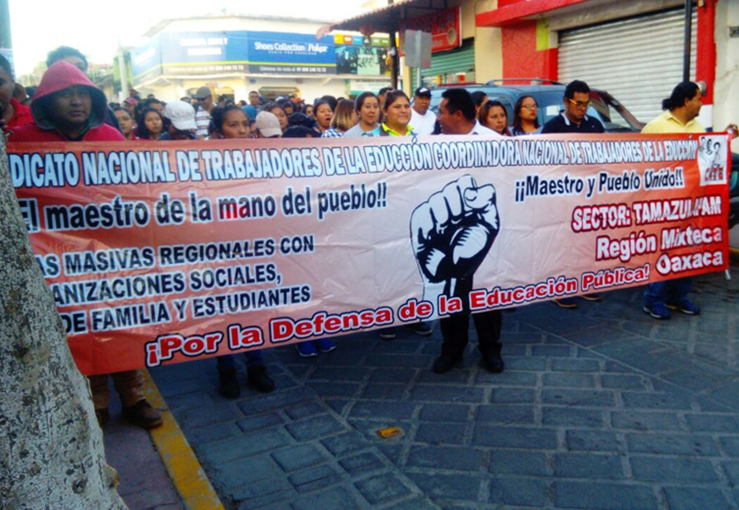 En la Mixteca de Oaxaca exige la rehabilitación  de escuelas tras sismo