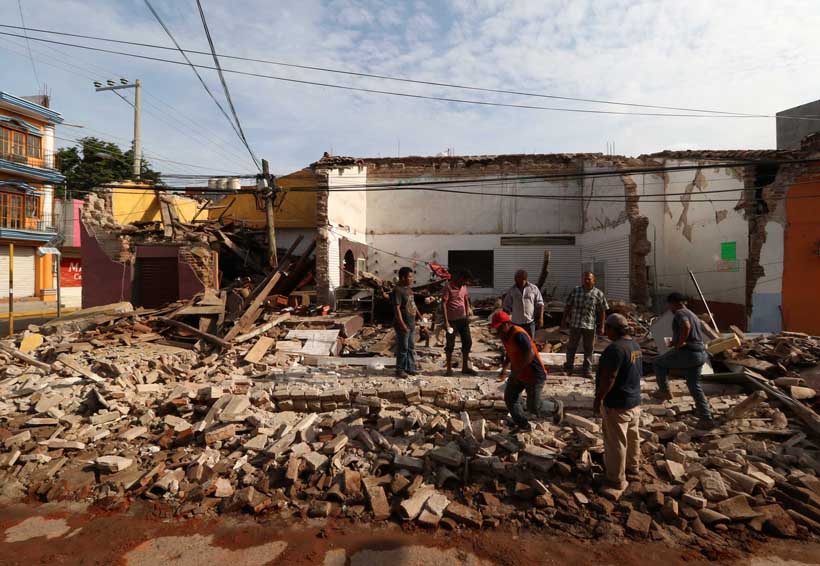Oaxaca el primer lugar en sismos