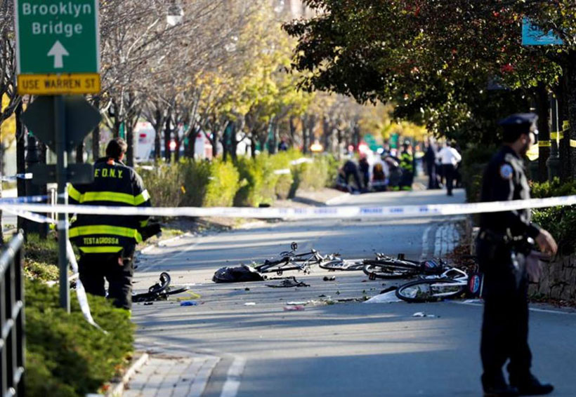 Ataque terrorista en Nueva York deja 8 muertos y varios heridos | El Imparcial de Oaxaca
