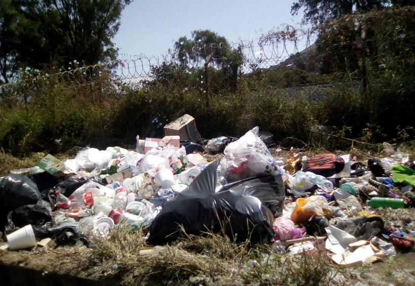 Tiraderos clandestinos, problemática ambiental en Oaxaca
