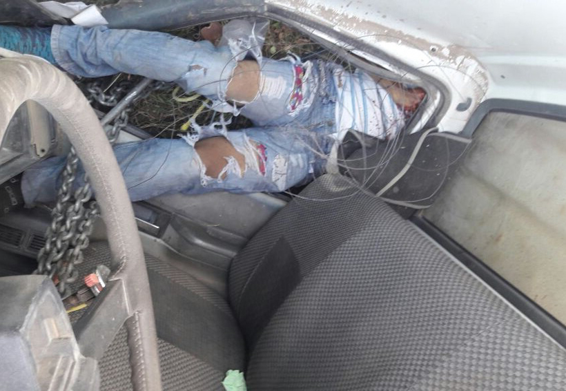 Investigan causa de mortal accidente en el Istmo de Tehuantepec
