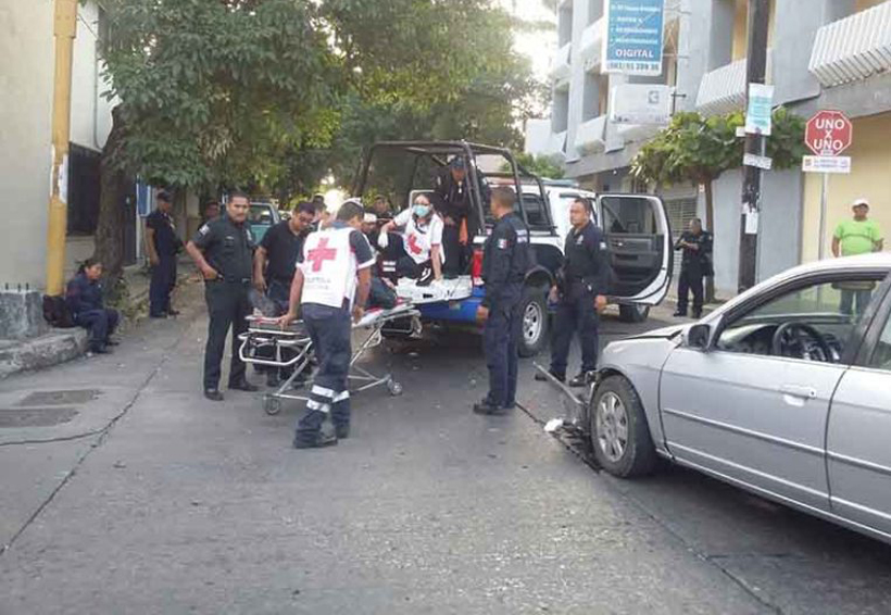 Policías heridos en accidente | El Imparcial de Oaxaca