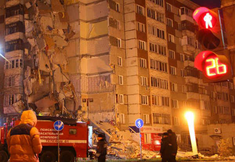 Derrumbe parcial de edificio en Rusia deja cuatro muertos y dos heridos | El Imparcial de Oaxaca