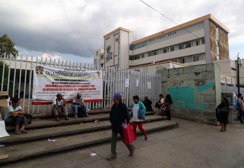 El Hospital Civil de Oaxaca, nuevamente en paro laboral | El Imparcial de Oaxaca