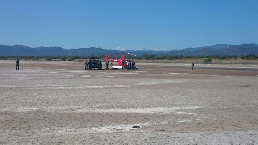Aterrizaje forzoso en Salinas del Marquez, Oaxaca | El Imparcial de Oaxaca