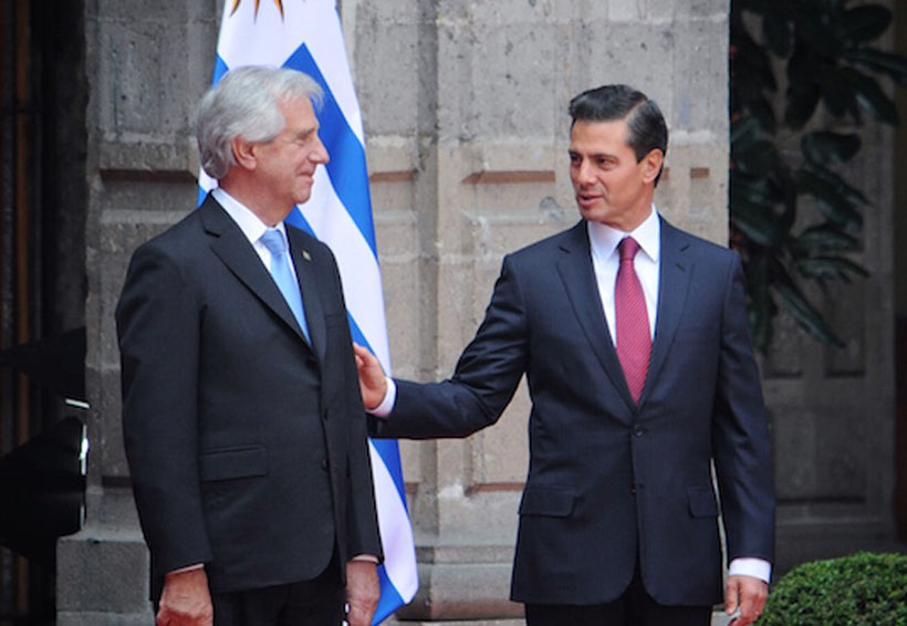 Peña la vuelve a hacer… da la bienvenida al Presidente de Paraguay, pero en realidad es el de Uruguay | El Imparcial de Oaxaca