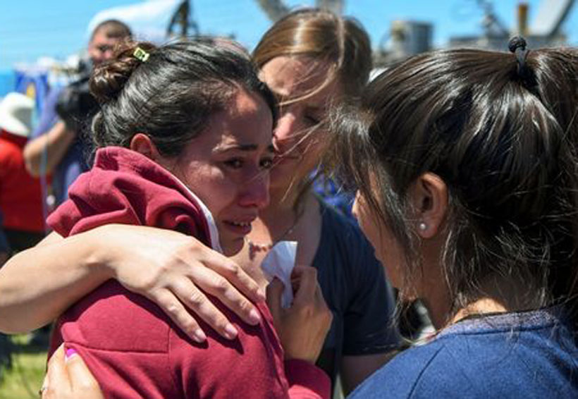 Familias lloran tras saber que submarino pudo haber explotado | El Imparcial de Oaxaca