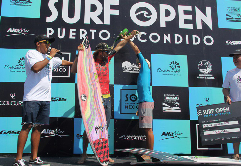 Culmina Torneo Abierto de Surf en Puerto Escondido, Oaxaca
