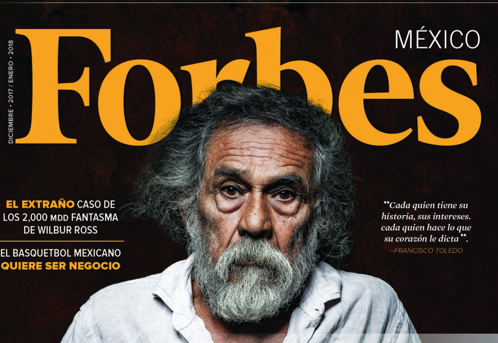 Francisco Toledo, entre los mexicanos más creativos del 2017 según Forbes | El Imparcial de Oaxaca