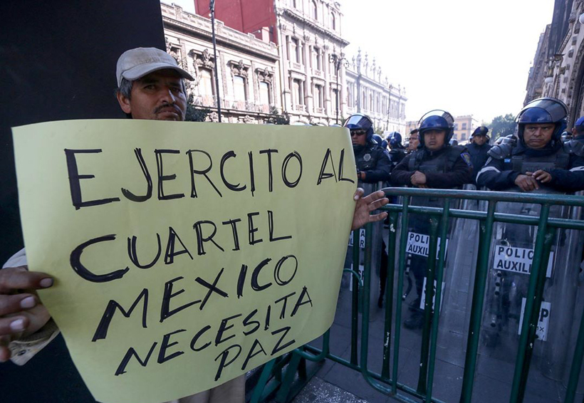 Intervención de las fuerzas  armadas agudizó la violencia | El Imparcial de Oaxaca