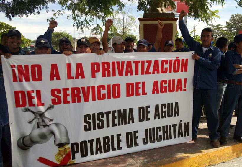 Rechazan privatización  del agua en Juchitán, Oaxaca | El Imparcial de Oaxaca