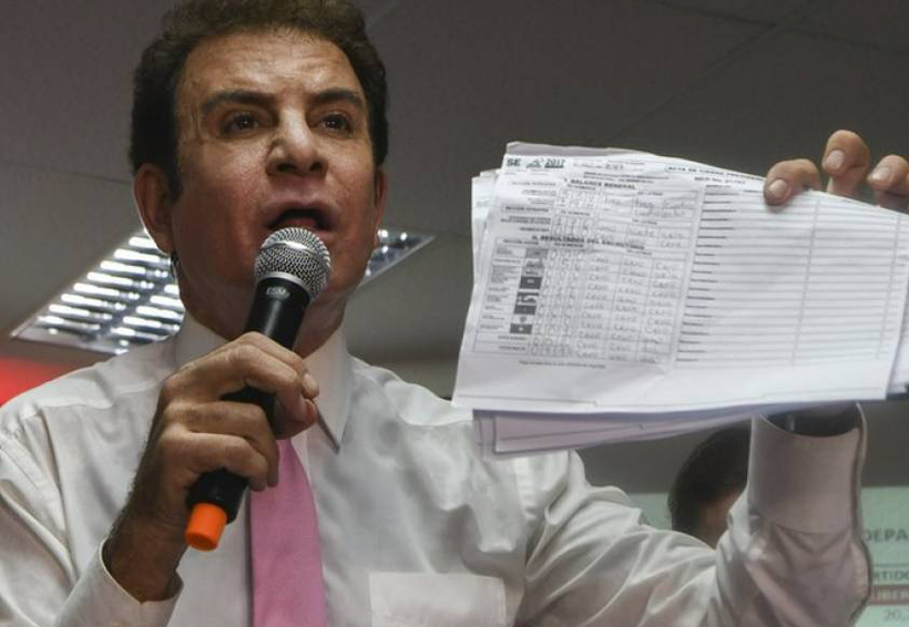 Candidato opositor Nasralla presenta evidencias de supuesto fraude electoral en Honduras | El Imparcial de Oaxaca